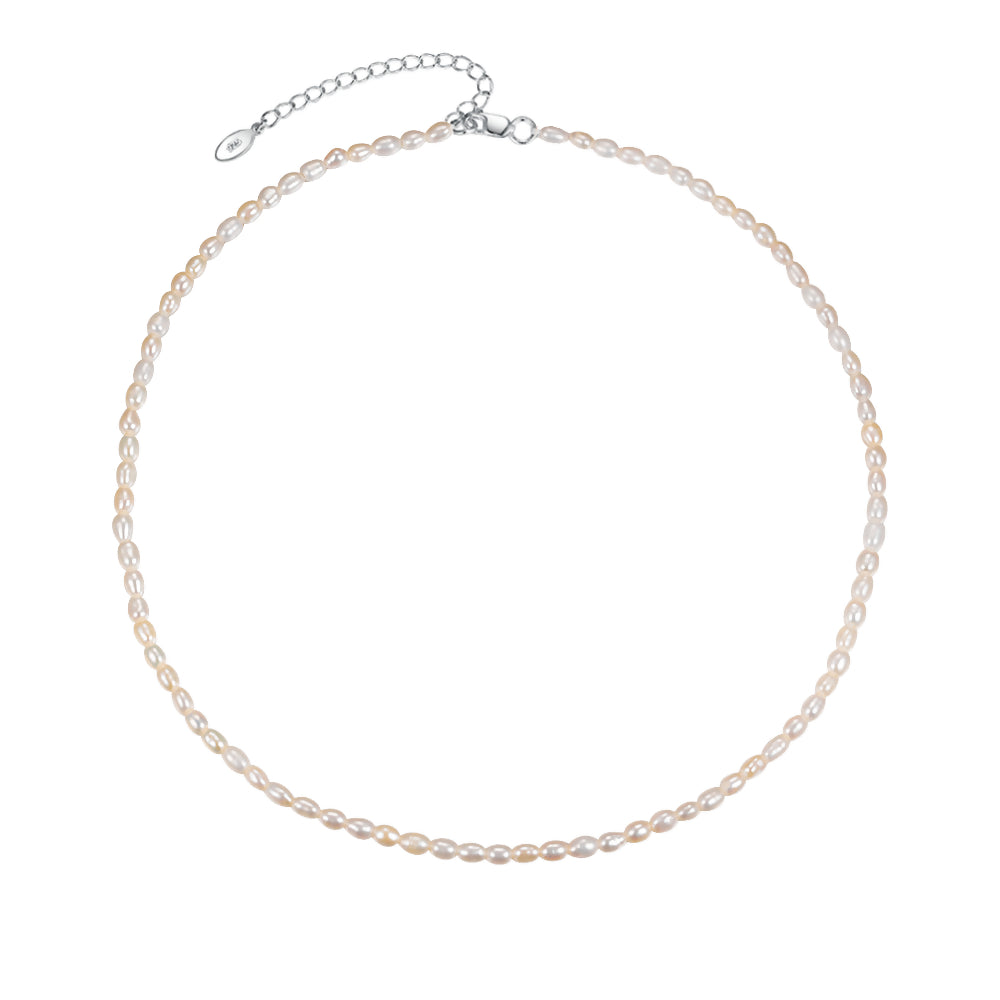 Pearl choker 35 cm