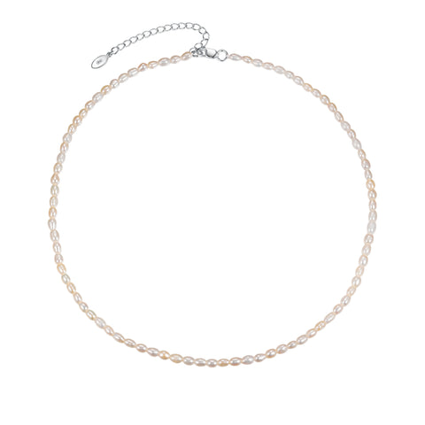 Pearl choker 35 cm