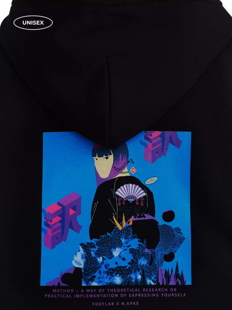 Black Fleece Hoodie "Blue Method" X N. KFKS