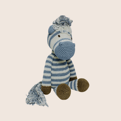 susarts crochet doll '' lazy horse''