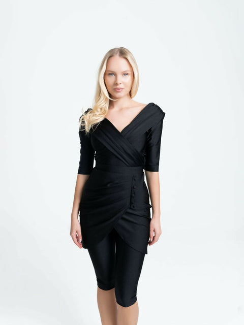 Layal Glossy Black