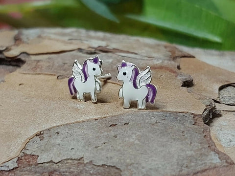 Cute Unicorn Stud Earrings