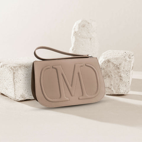 MIAR LOGO POUCH BEIGE-12