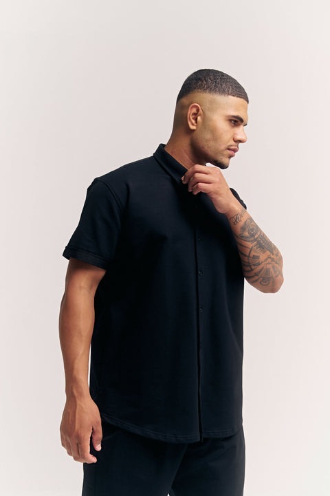 Prime Button-up Shirt Black