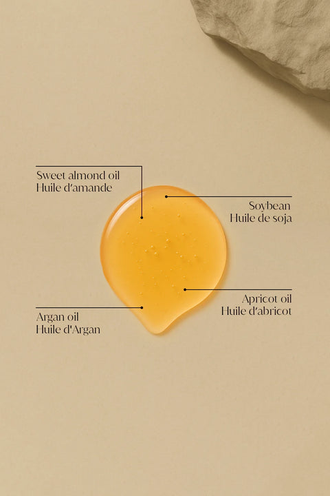 NATURAL GLOW 30ML - Nourishing Face Oil with Argan, Apricot, Sweet Almond scented with Moroccan Fruits