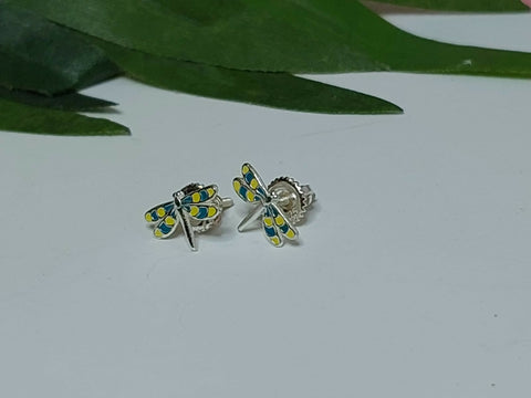 Dragonfly Screw-back Earrings