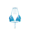 Halter neck tie back ruched top front BSW