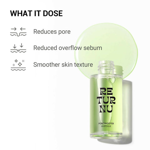 RETURNU PORE SHOOTER AMPOULE 30ml
