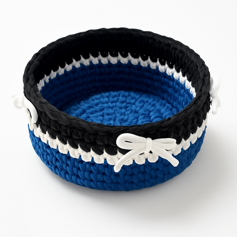 Decor Basket – Nautical Square