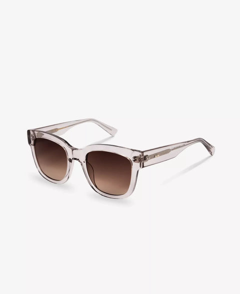 Liv Transparent Sand Sunglasses