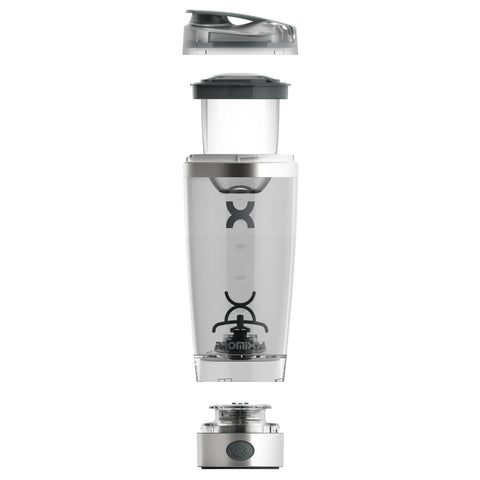 Promixx PRO Stainless Steel Electric Shaker Bottle