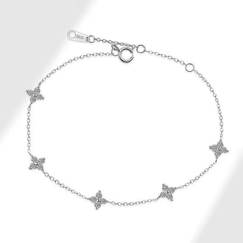 Fleur de Chance Silver 925 Bracelet