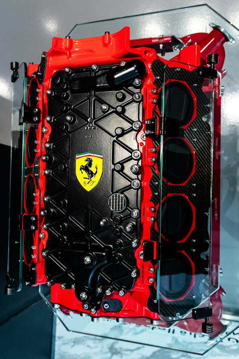 Ferrari Engine Watch Winder – 8 Watches | Real Ferrari Engine Block