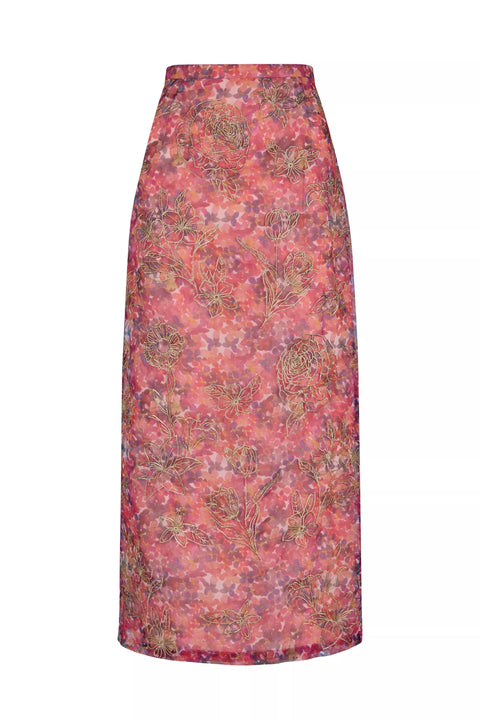 Iris Pencil Maxi Skirt