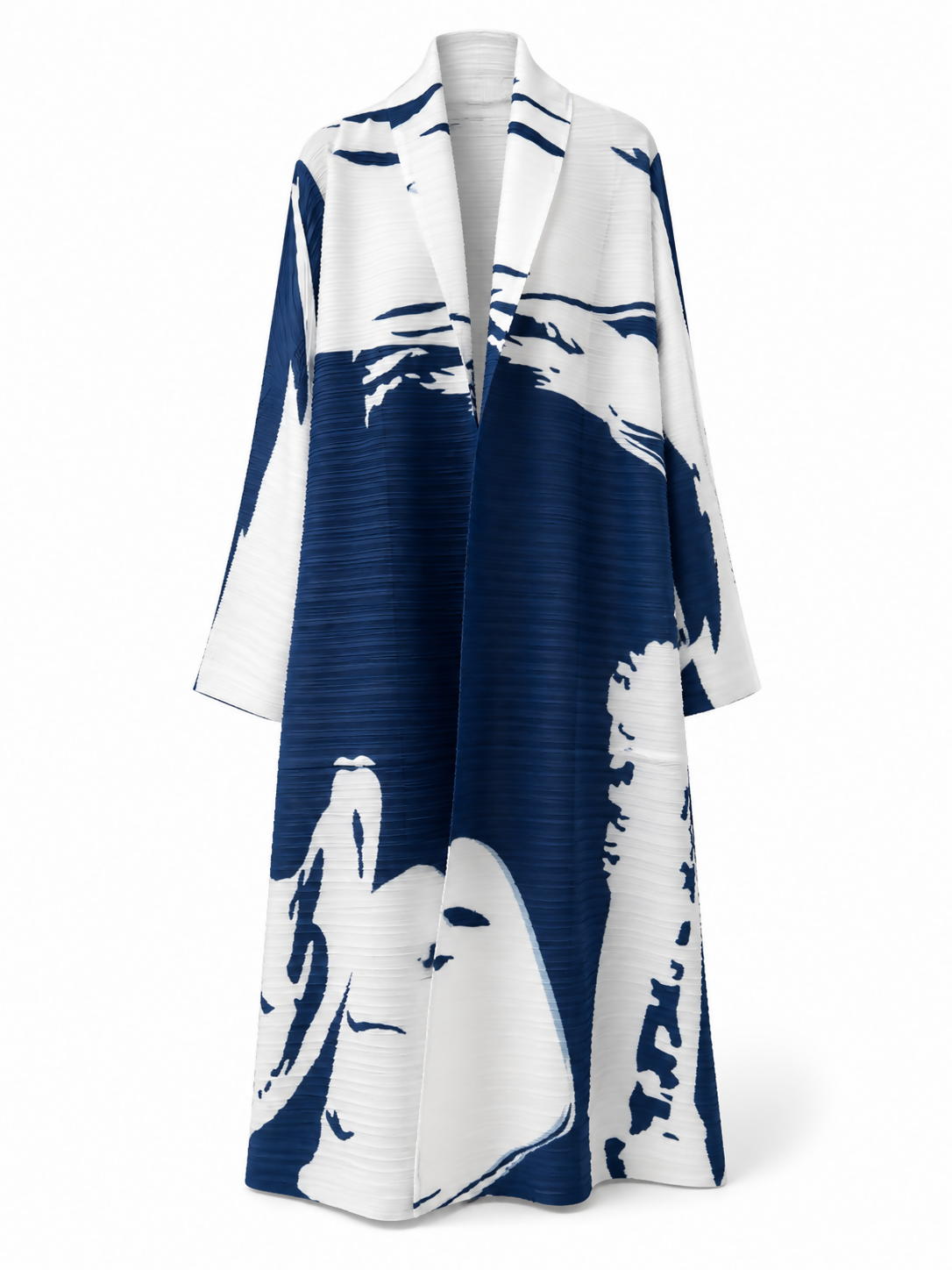Abu Dhabi Abaya Blue White