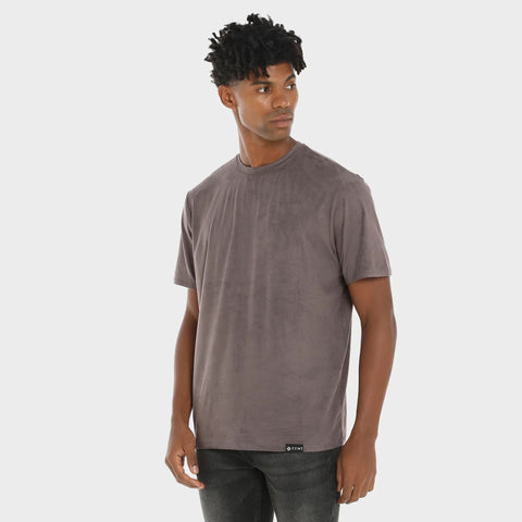 TYNT Premium Suede T-shirt/Grey