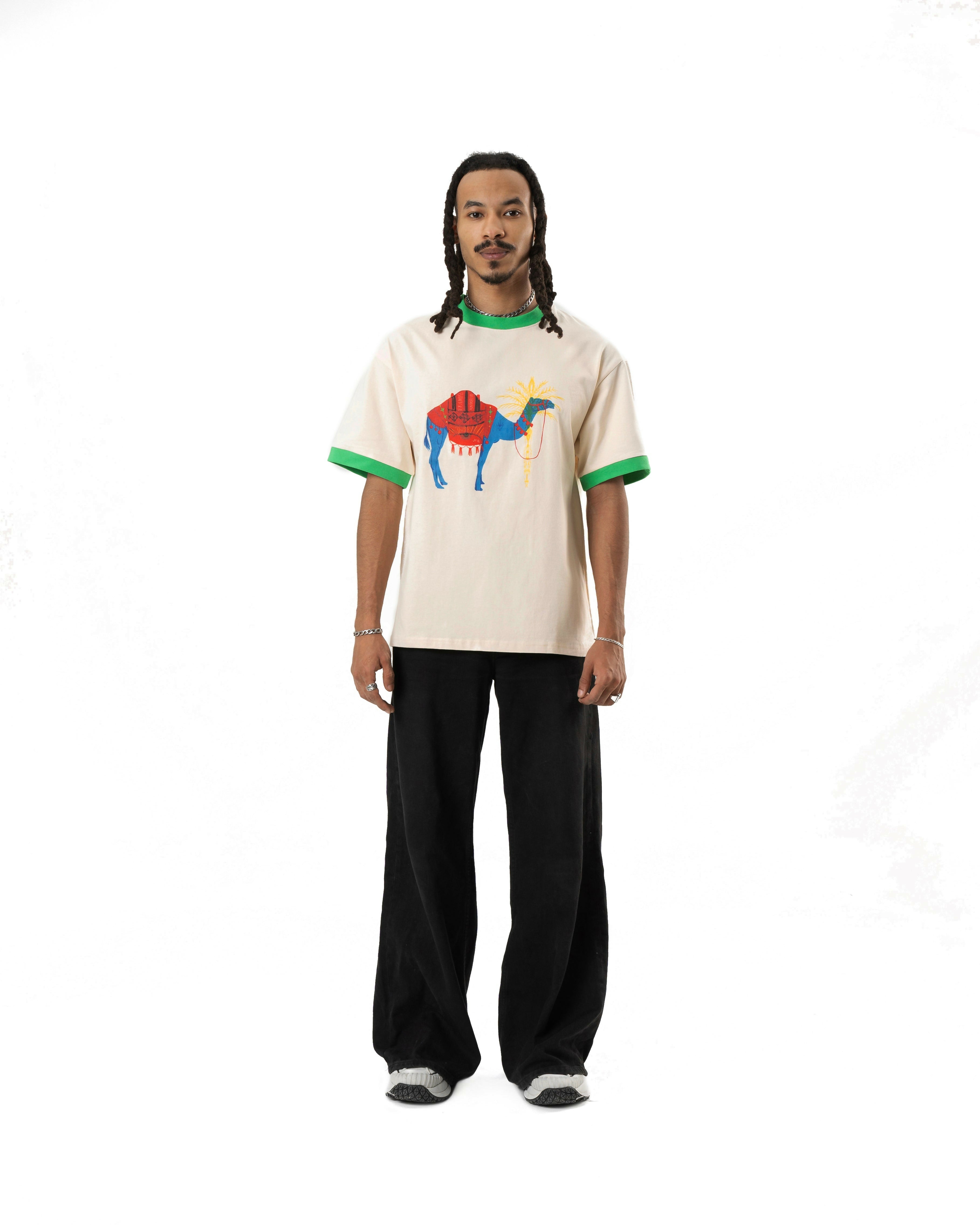 Camel Year T-Shirt, Cream color