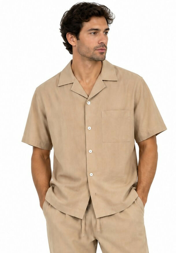 Cruiset Set Shirt Camel
