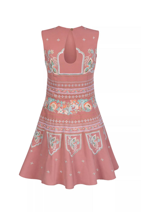 Amara Short Blush Dress