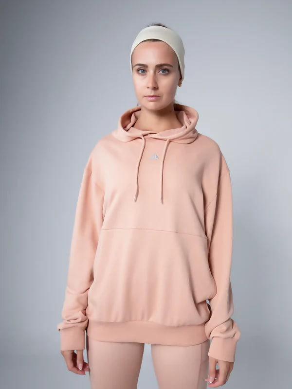 UNISEX SANTARO OVERSIZE HOODIE TERRA COTTA
