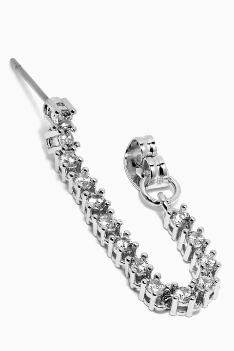 Ballier Chain Studs- Silver