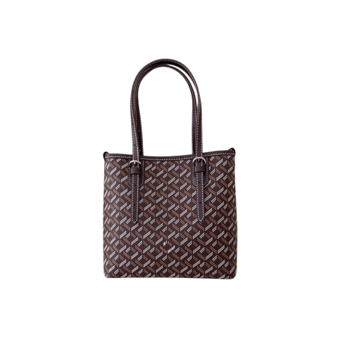 ORNATO BELLA MINI TOTE BAG BURGUNDY