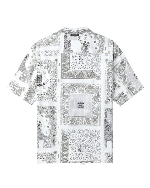 Relaxed Paisley Short Sleeve Shirt