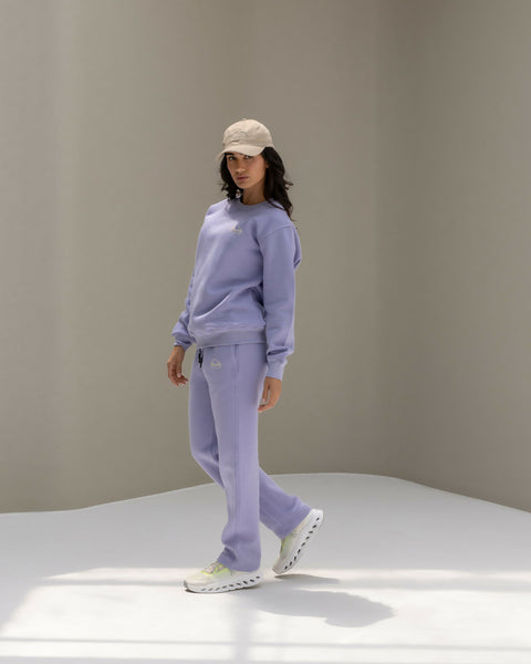 TheCloud9 Lavender Purple Straight-Leg Pants