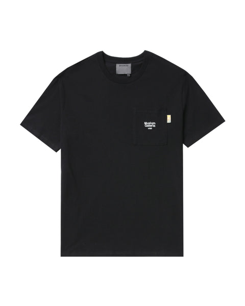 Logo Patch Pocket T-shirt in Black