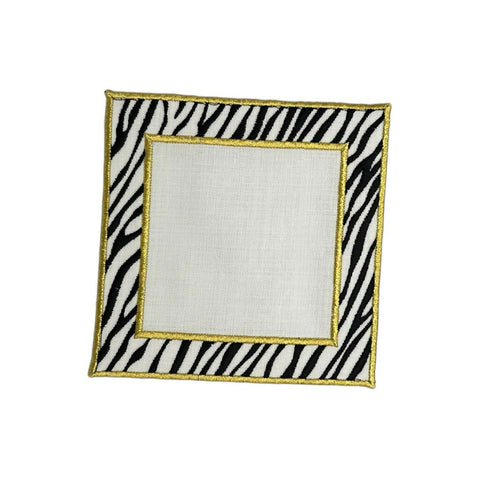 BLACK or WHITE COCTAIL NAPKIN SET