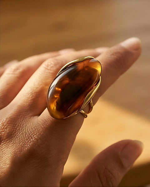 Vintage Stainless Steel Ring