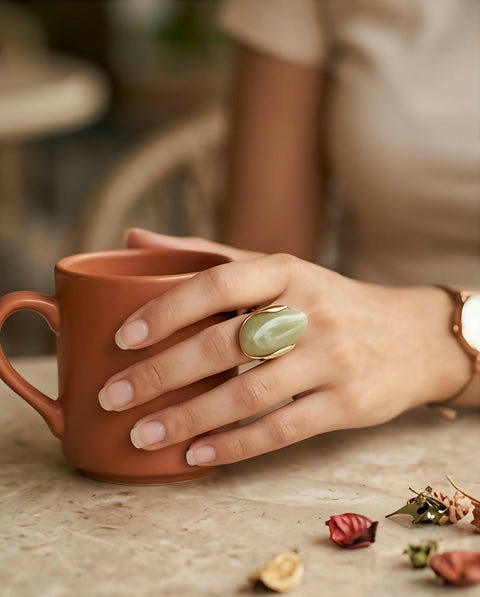 Vintage Stainless Steel Ring