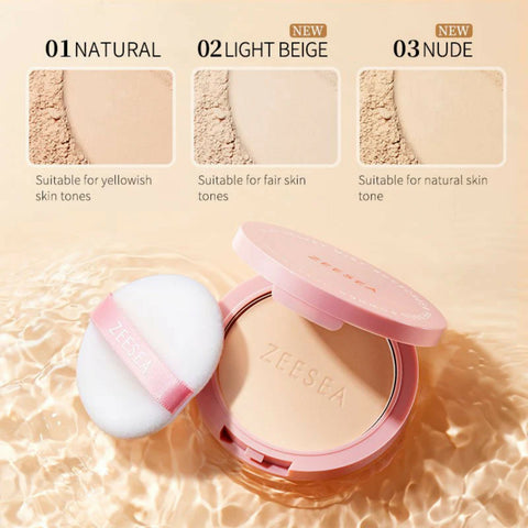 ZEESEA Silky Matte Suncreen Powder - 03 Nude