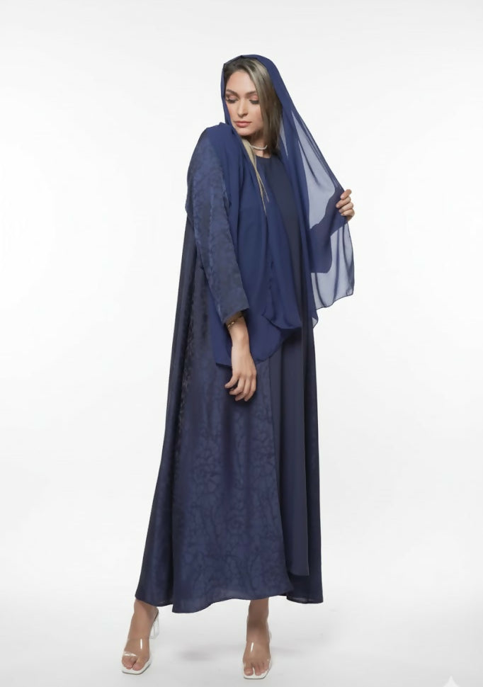Open abaya Modren Abaya Navy color