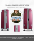 Expandable suitcase (3)