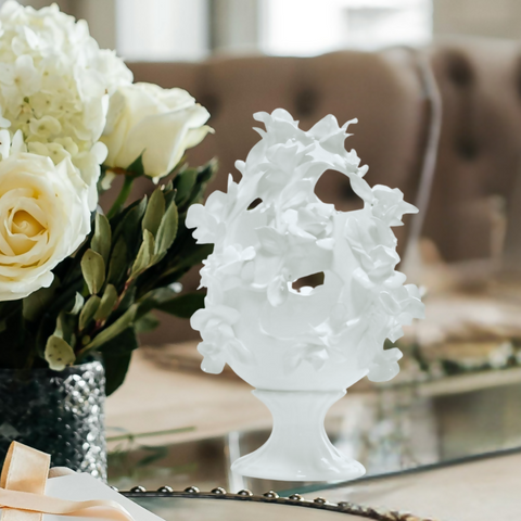 White Orchid Series Centerpiece
