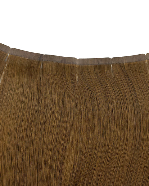 Hair Extensions â€“ S18 Big Bundle (Sizes E + F), Color 4# Light Brown | 18-Inch Clip-In Extensions