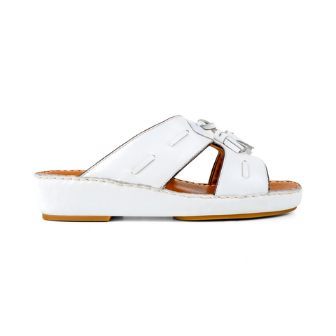 Stefano Borella Arabic Sandal SB170 White