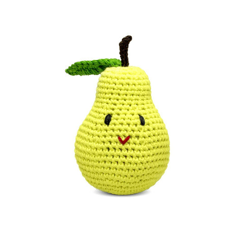 Susarts crochet fruits & vegetable '' white onion, pear''