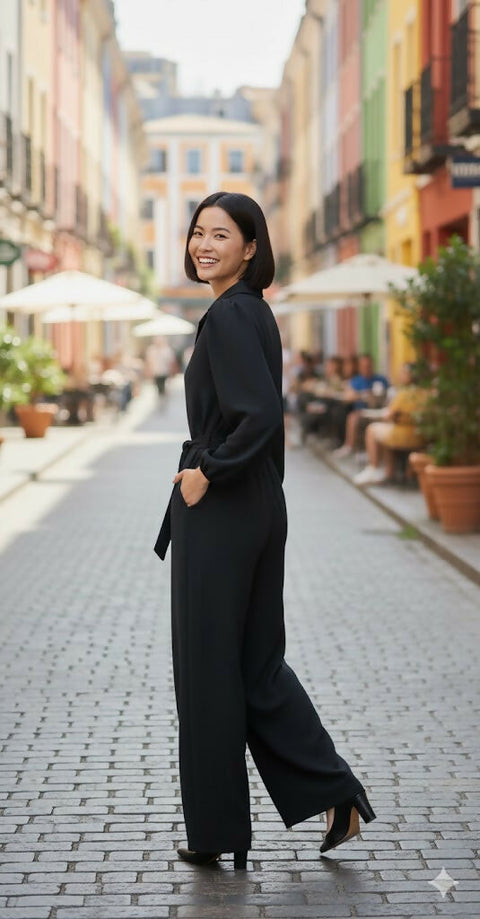 MY PEANUT Basic Aerobin Jumpsuit