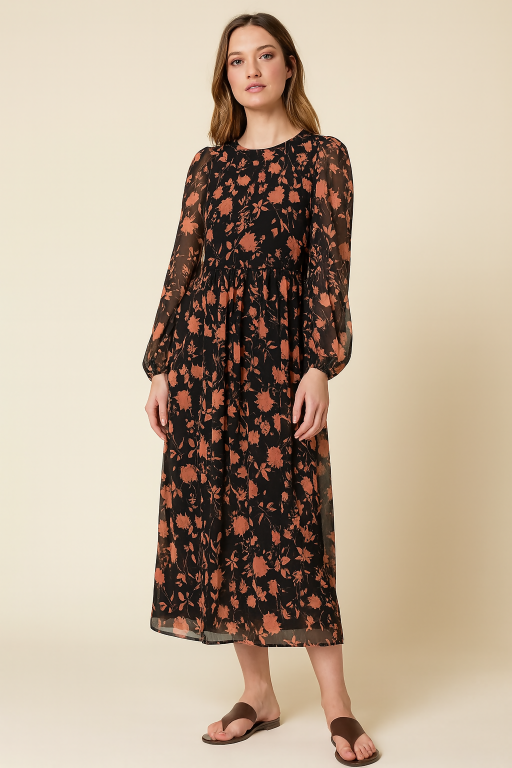 MY PEANUT Ebi Chiffon Dress