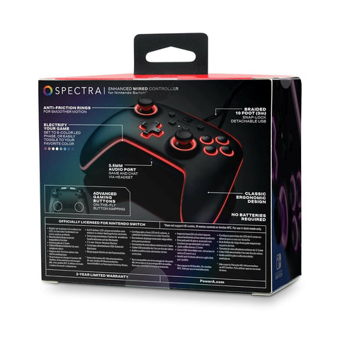 PowerA Enhanced Nintendo Switch Controller Wired - Spectra