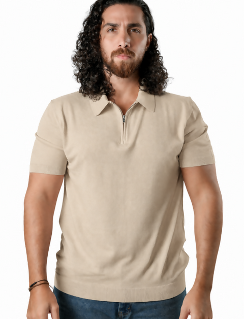 ANGELO KAHEL - POLO KNITWEAR BEI - TV-4031