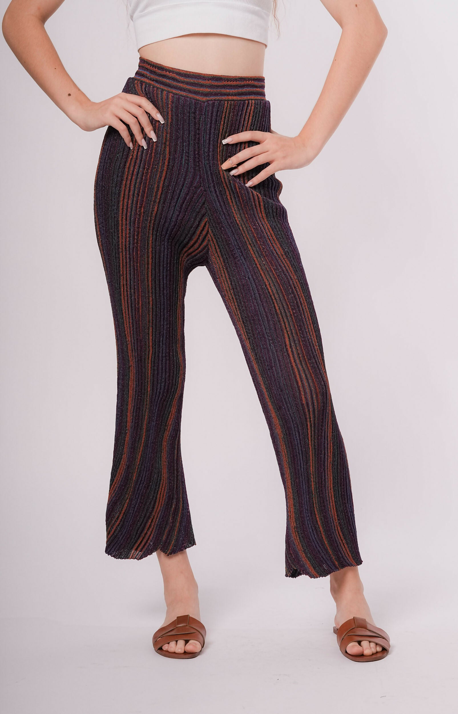 MY PEANUT Chocella Lurex Pants