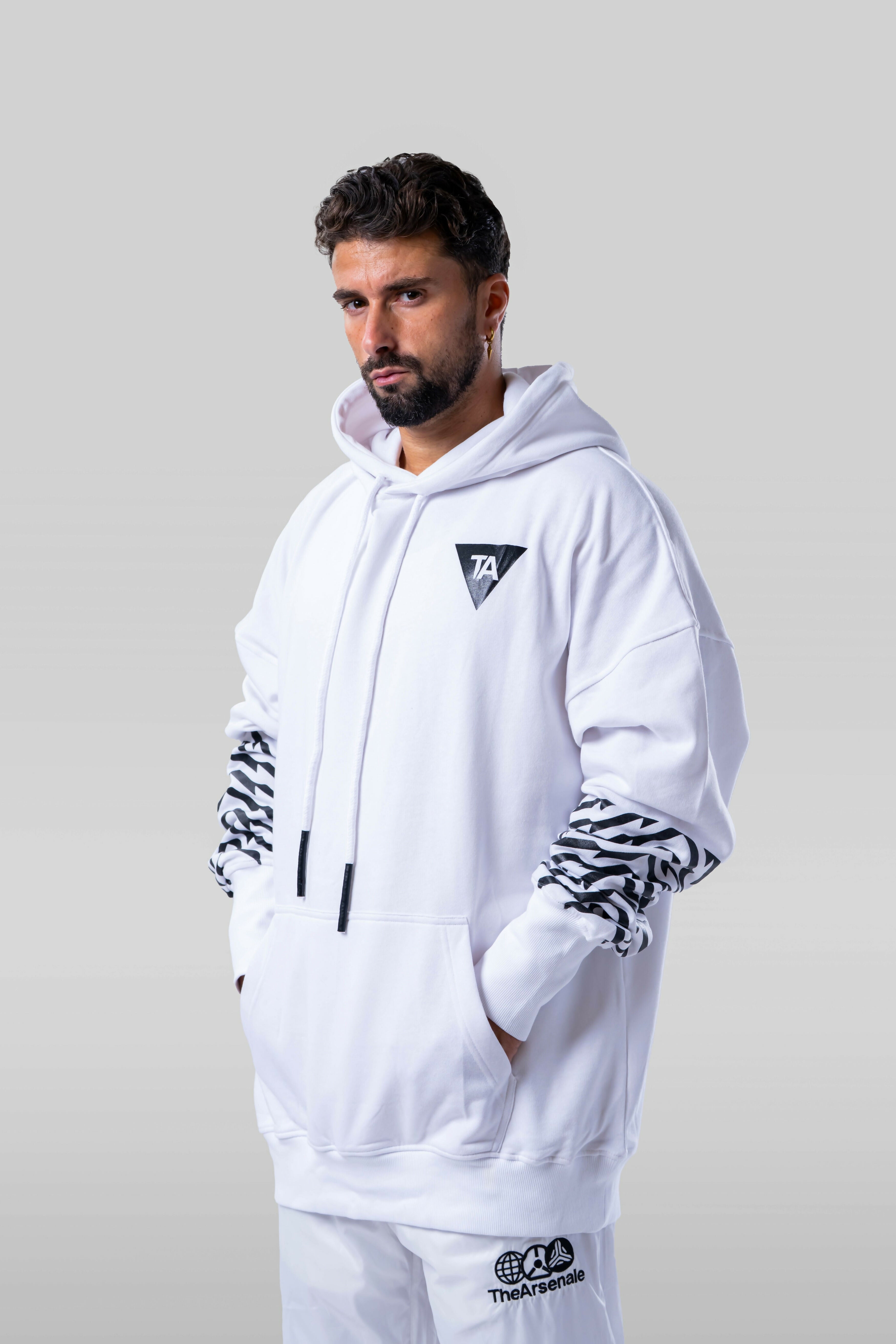 Manifesto Of Modernity Hoodie White