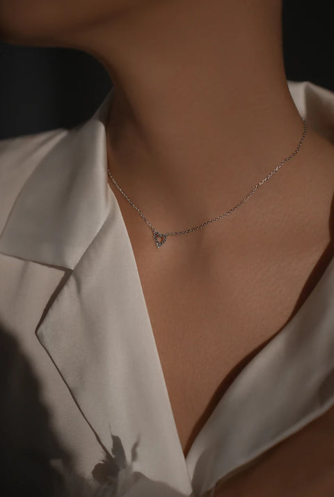 Necklace Tiny Hearts