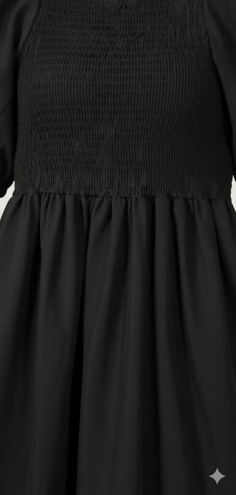 MY PEANUT Basic Ruffle Dress