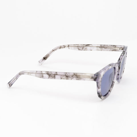 Monarch Sunglasses | Grey Frames & Purple Lenses