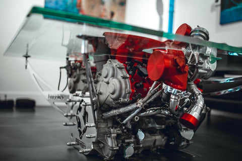 Ferrari 488 Challenge Coffee engine table
