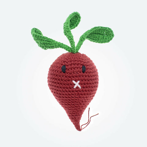 susarts crochet fruit & vegetable '' beetroot, pear''